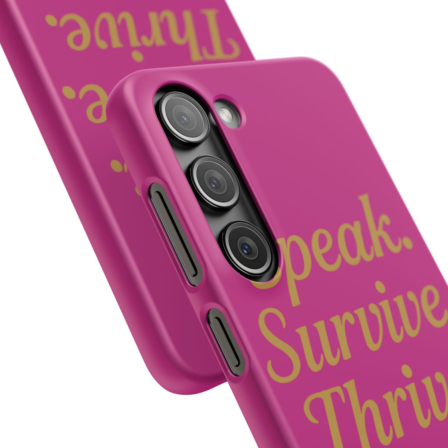 Snap Case for Samsung & iPhone — Find Your Voice Design