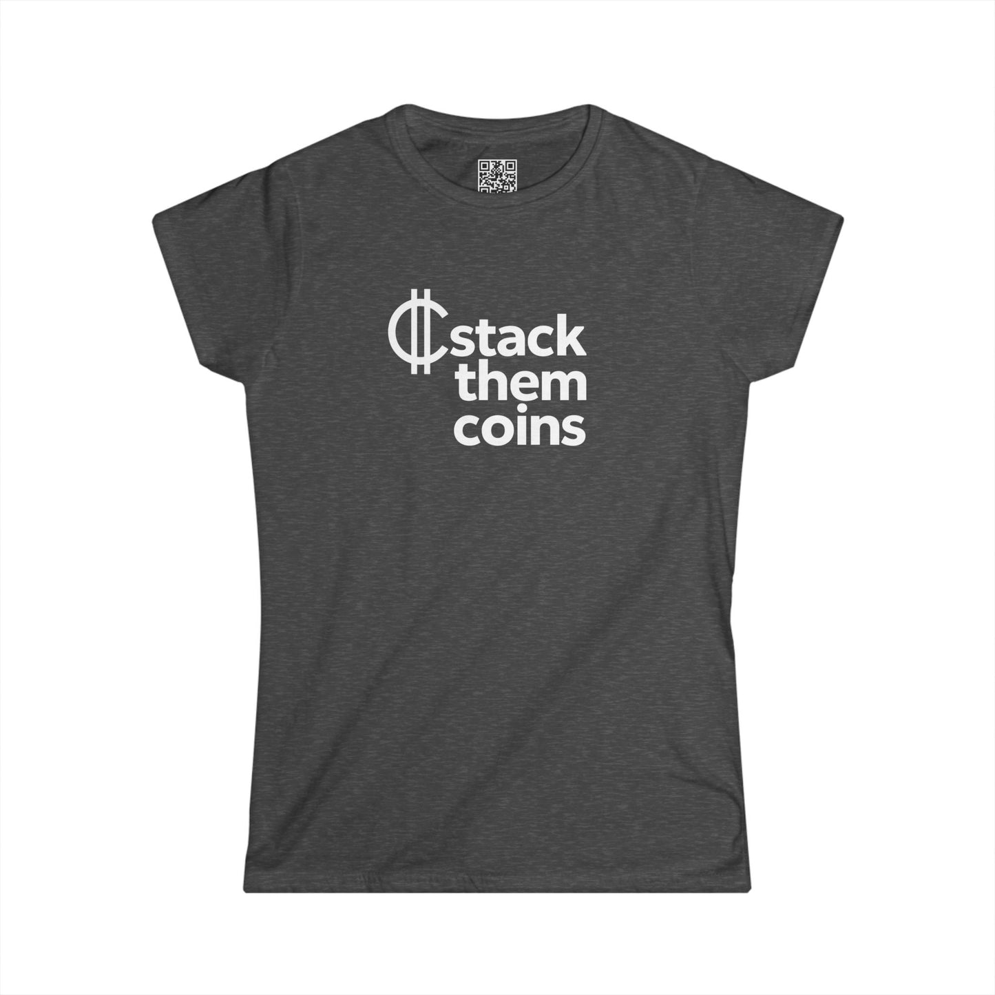 Cryptocurrency Women’s Softstyle Tee – Perfect for Everyday Wear, Gifts, Casual Outfits, Eco-Friendly Fashion, Inspirational Quote CryptoShirt
