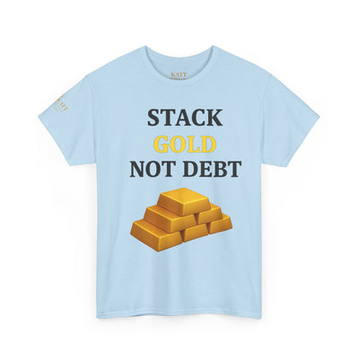Stack the Gold - Bitcoin - Camiseta unisex de algodón grueso