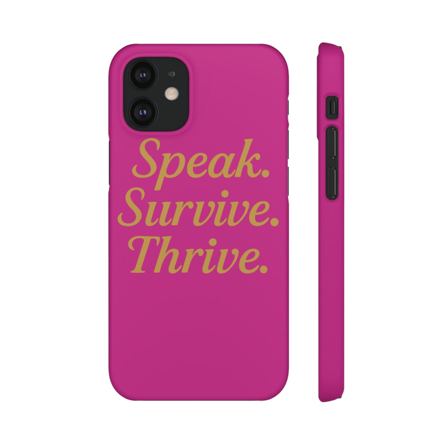 Snap Case for Samsung & iPhone — Find Your Voice Design