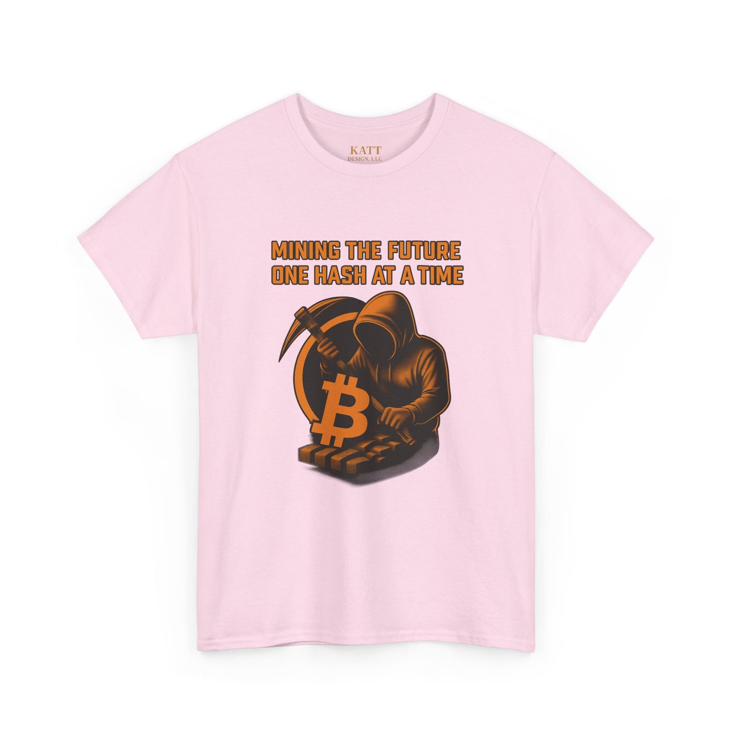 Bitcoin Mining  - Gildan Heavy Cotton Tee