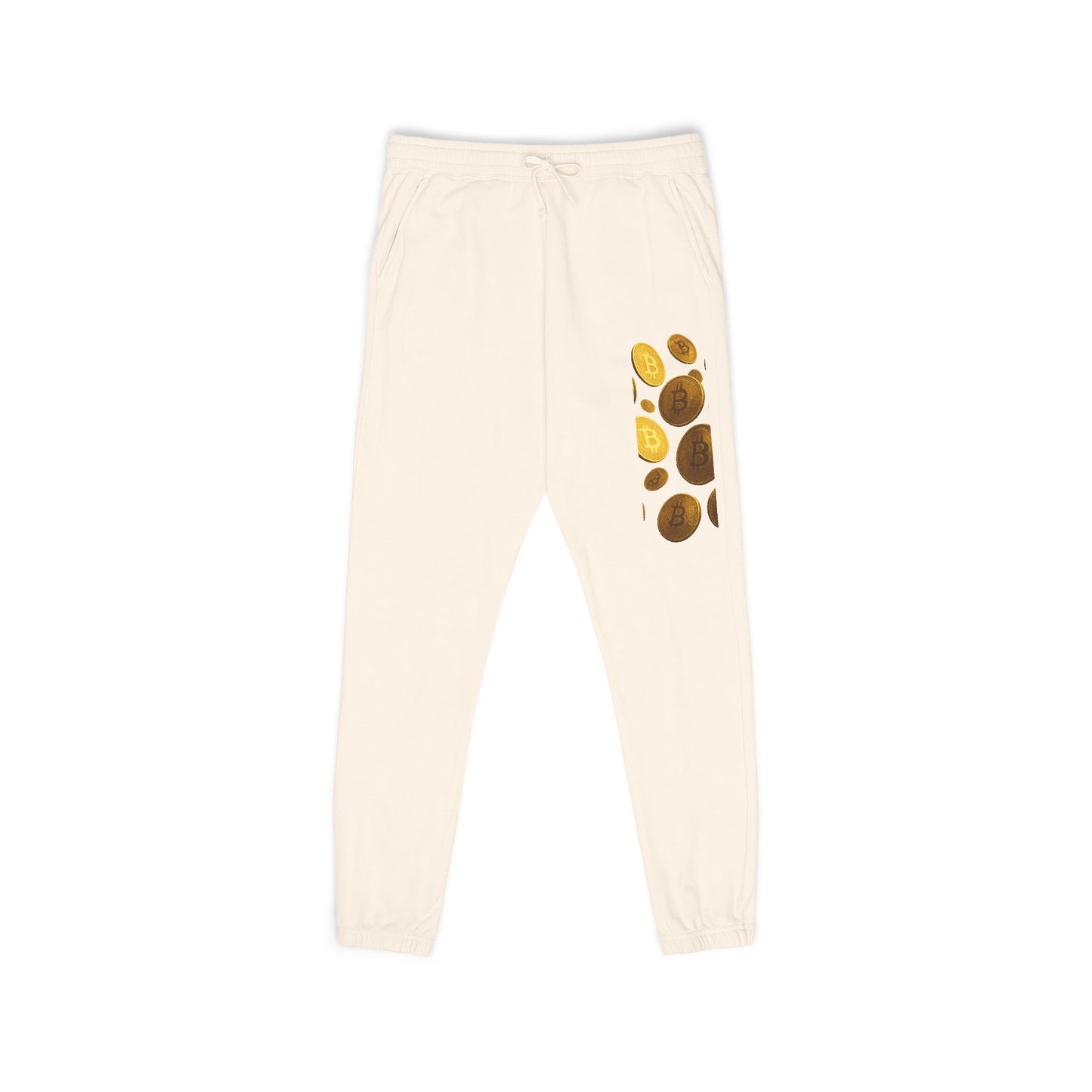 Crypto/Bitcoin - Garment-Dyed Fleece Sweatpants