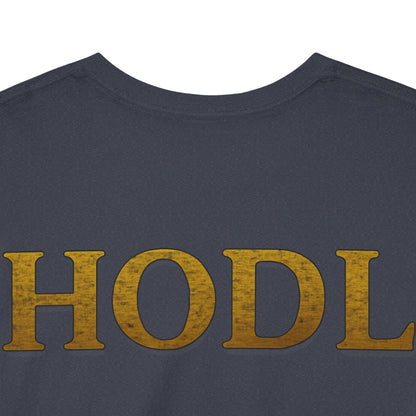 Camiseta unisex de algodón grueso HODL Bitcoin