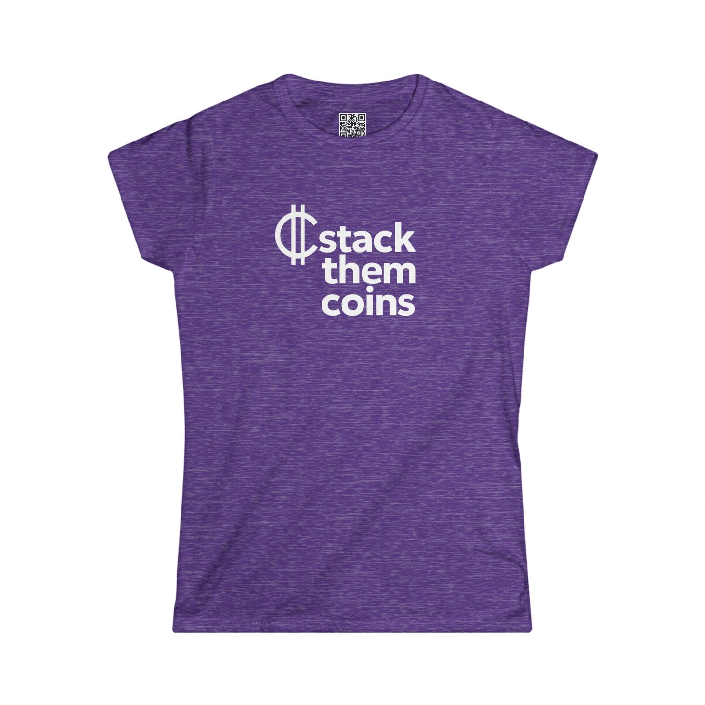 Cryptocurrency Women’s Softstyle Tee – Perfect for Everyday Wear, Gifts, Casual Outfits, Eco-Friendly Fashion, Inspirational Quote CryptoShirt