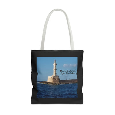 "Grace" Lighthouse - Tote Bag, Eco-Friendly, Stylish Networker