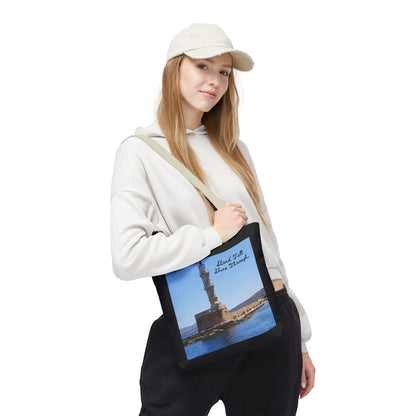 "Stand Tall" Lighthouse - Tote Bag, Eco-Friendly, Stylish Networker