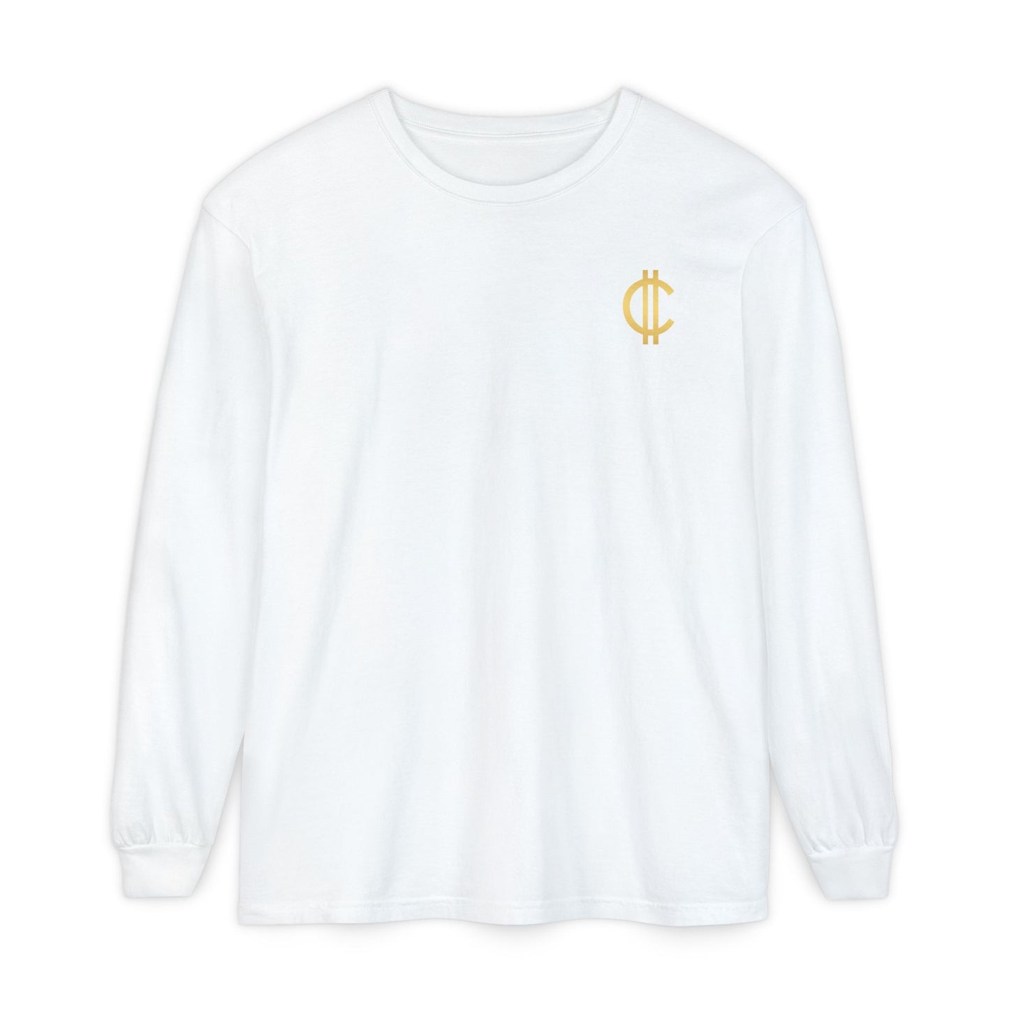 Cryptocurrency Long Sleeve T-Shirt - Casual Wear, Minimalist Style, Everyday Comfort, Streetwear Essentials