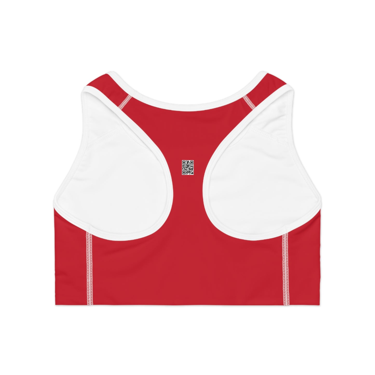 Yin Yang Sporty Sports Bra, Activewear for Yoga, Gym, & Fitness - Workout Gear, Gift for Athletes, Trendy AOP Design