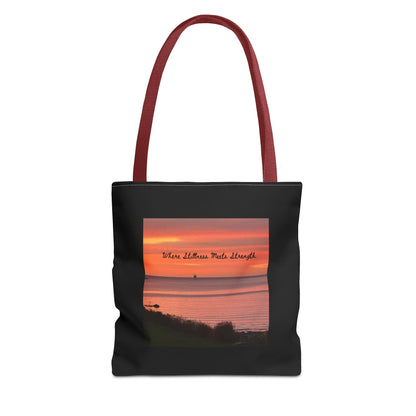 "Stillness" - Tote Bag, Eco-Friendly, Stylish Networker