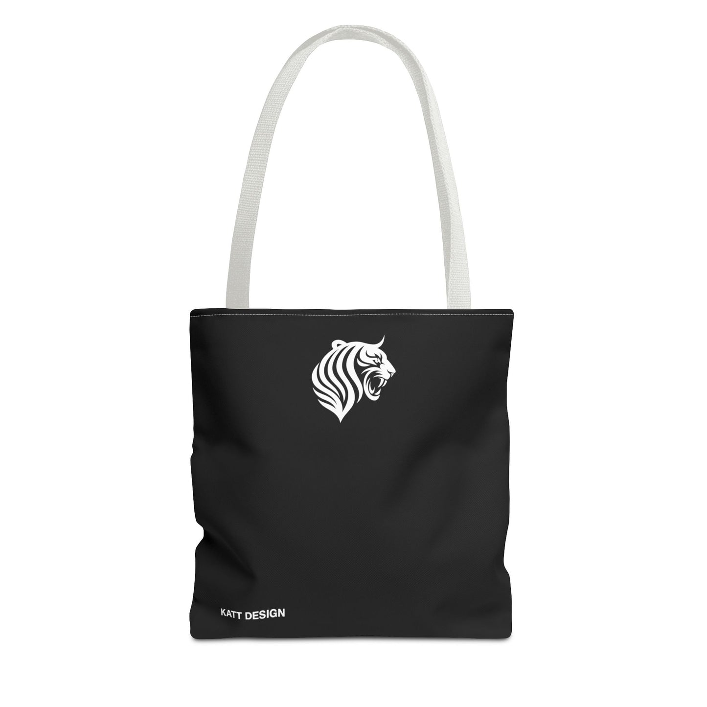 White Tiger KATT Design, LLC - Tote Bag, Bitcoin, Eco-Friendly, Stylish Networker