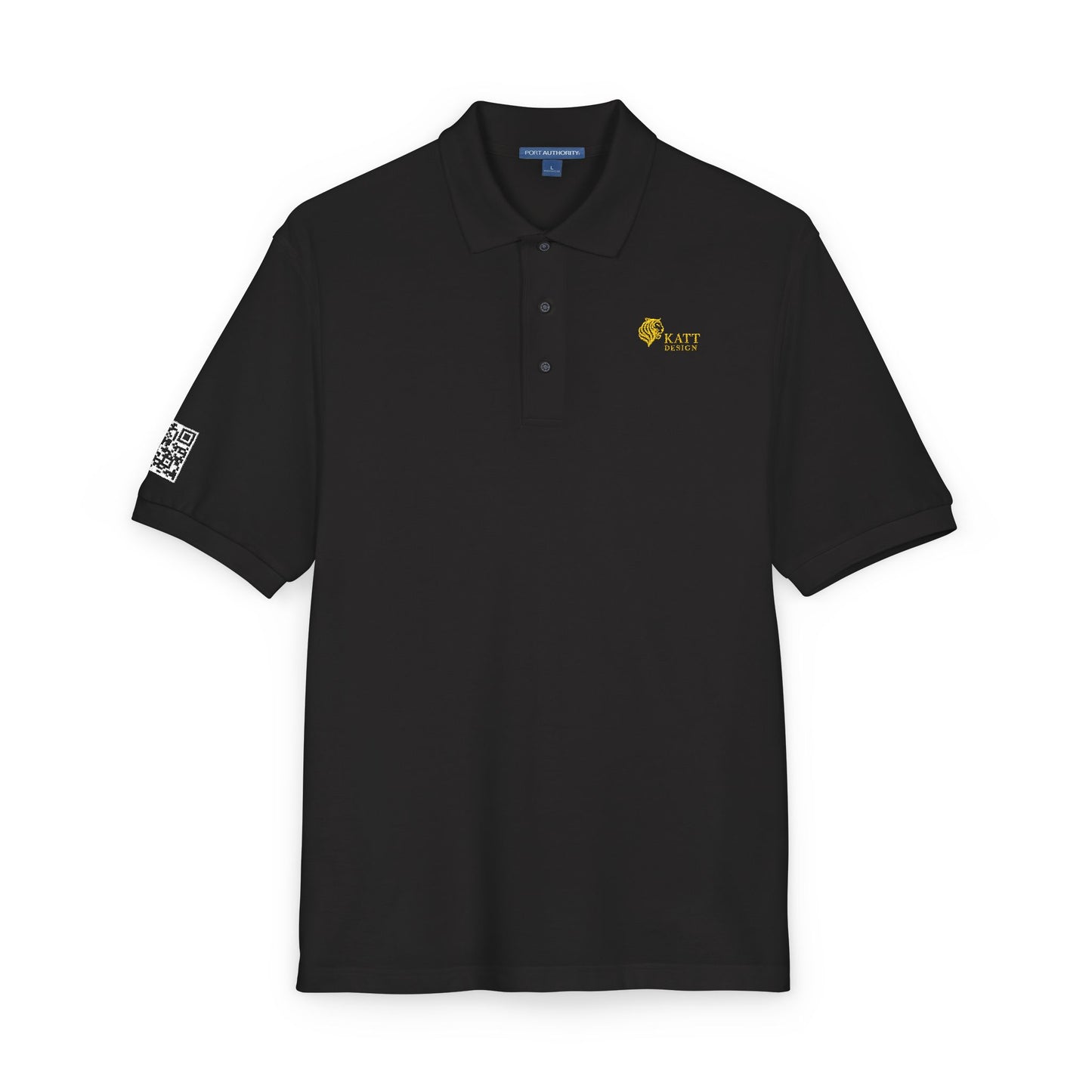 KATT Design - Embroidered Polo Shirt, Casual Wear, Gift for Him, Golf Shirt