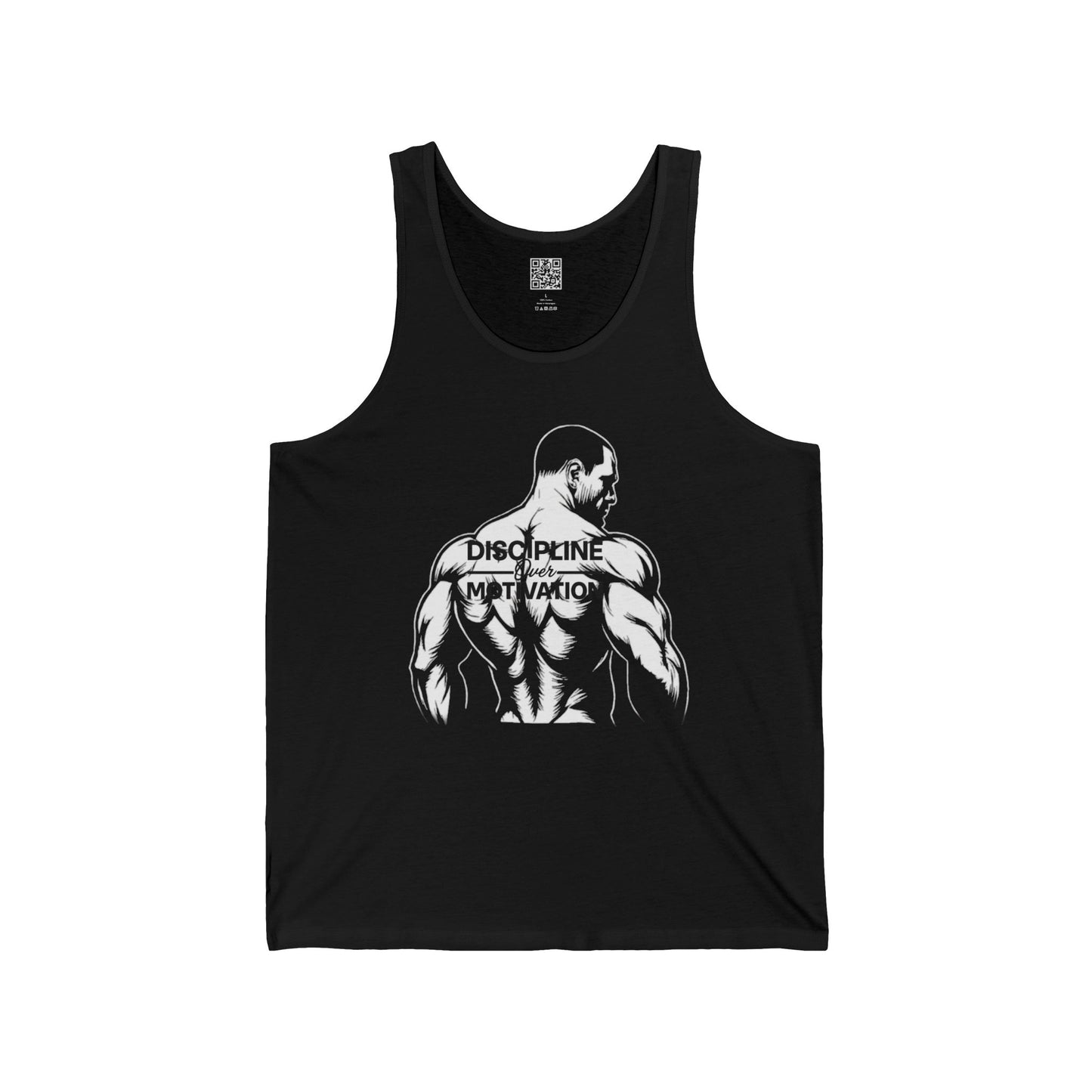 Discipline Over Motivation- Jersey Tank