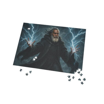 Rompecabezas "Maestro del Viento y las Tormentas": Rompecabezas mítico, divertido para la noche de juegos, actividad de autocuidado, para amantes de los rompecabezas 
