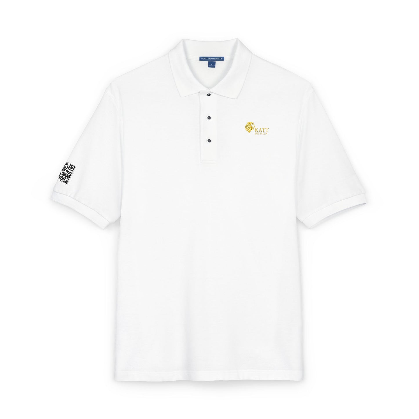 KATT Design - Embroidered Polo Shirt, Casual Wear, Gift for Him, Golf Shirt