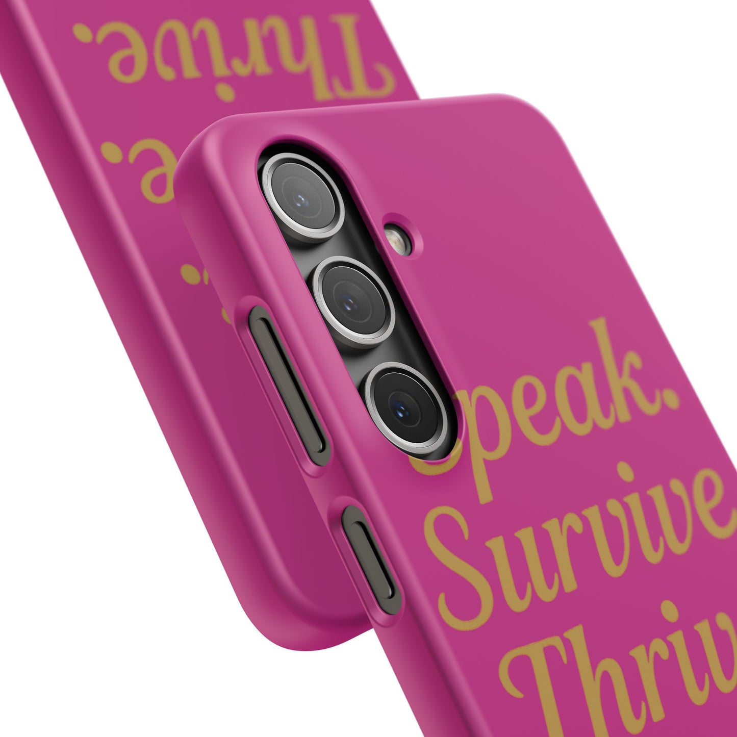 Snap Case for Samsung & iPhone — Find Your Voice Design