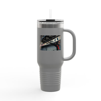 Kung Fu - Martial Arts Design — Insulated Travel Mug 40oz