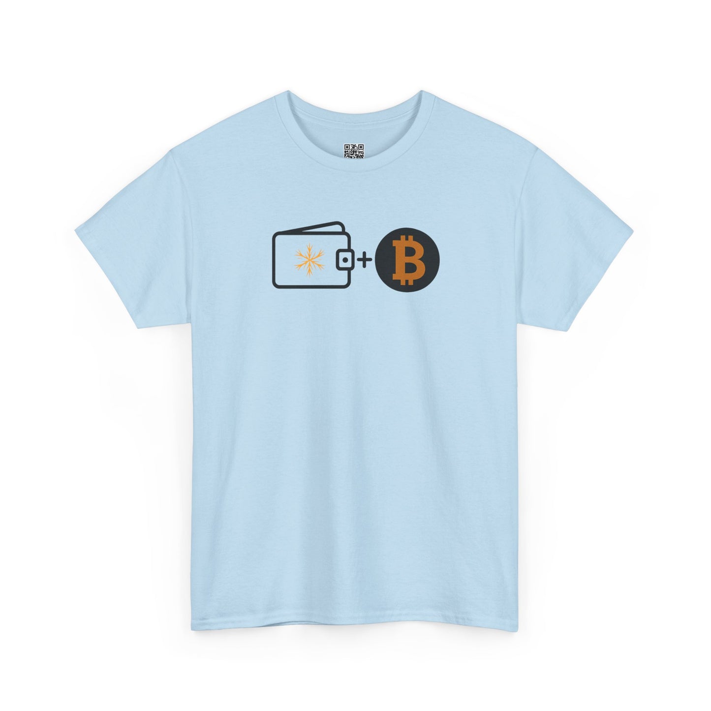 Cold Wallet - Bitcoin - Non Deficiam; "I Will Not Fail" - Heavy Cotton Tee
