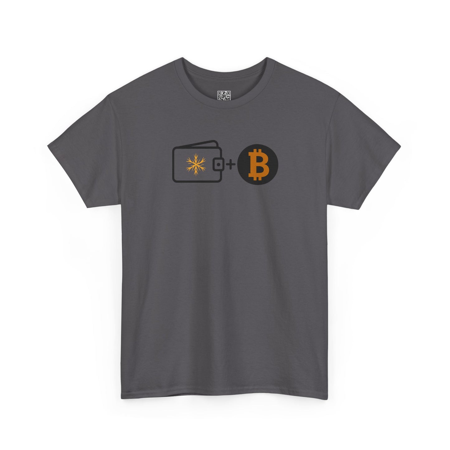 Cold Wallet - Bitcoin - Non Deficiam; "I Will Not Fail" - Heavy Cotton Tee
