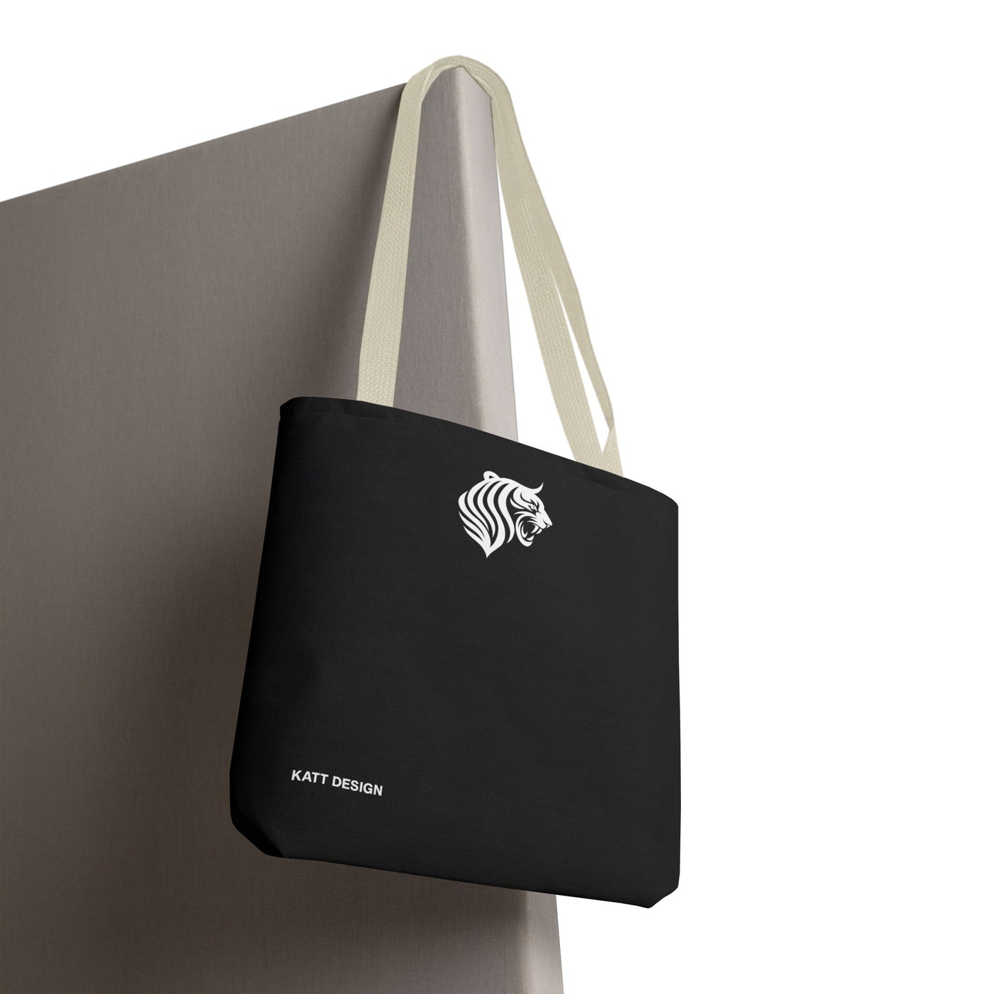 White Tiger KATT Design, LLC - Tote Bag, Bitcoin, Eco-Friendly, Stylish Networker