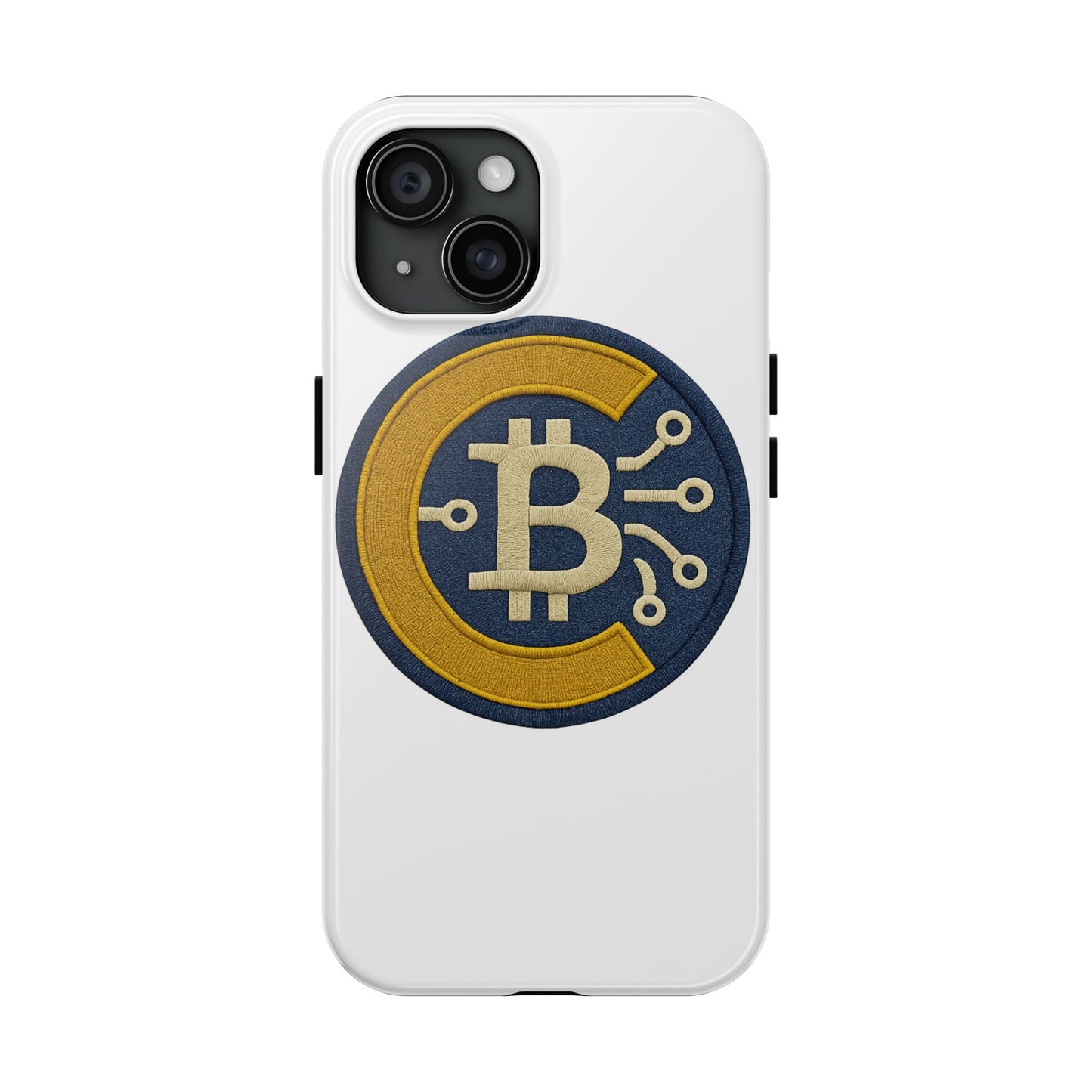 Bitcoin Tech Phone Cases, Cryptocurrency Phone Cover, iPhone and Samsung Case