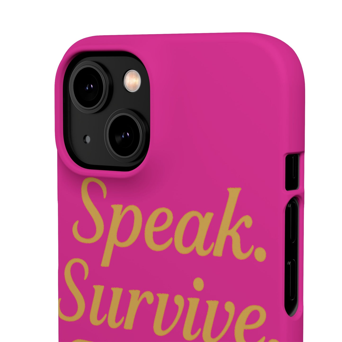 Snap Case for Samsung & iPhone — Find Your Voice Design