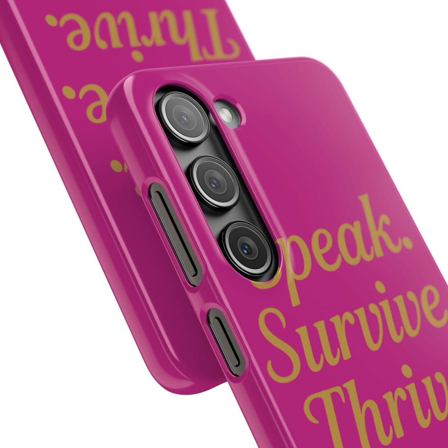 Snap Case for Samsung & iPhone — Find Your Voice Design