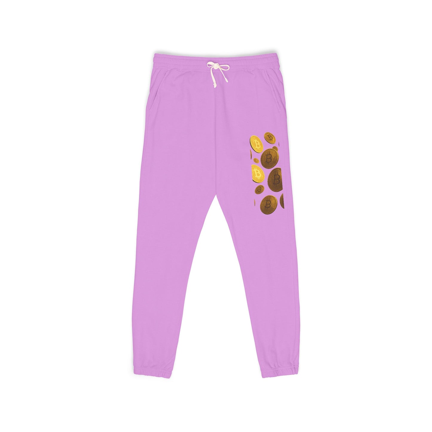 Crypto/Bitcoin - Garment-Dyed Fleece Sweatpants