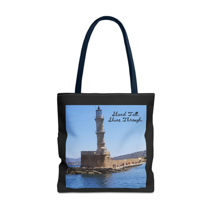 "Stand Tall" Lighthouse - Tote Bag, Eco-Friendly, Stylish Networker