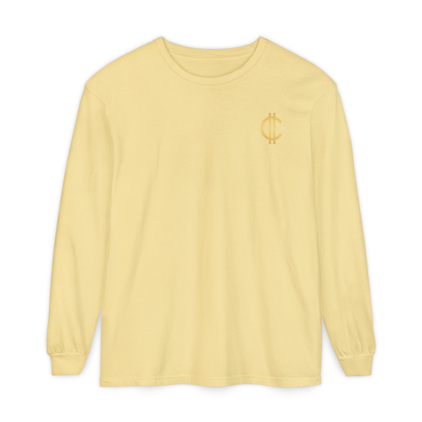 Cryptocurrency Long Sleeve T-Shirt - Casual Wear, Minimalist Style, Everyday Comfort, Streetwear Essentials