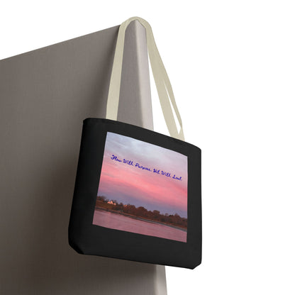 Move with Purpose - Tote Bag, Eco-Friendly, Stylish Networker