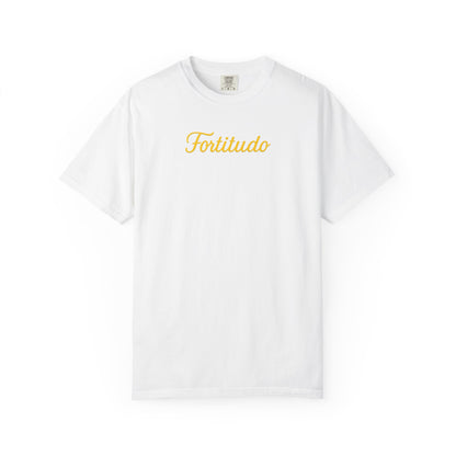Fortitude - Camiseta teñida "Strength" - Camiseta inspiradora para la comodidad diaria, ideal para regalar y para uso casual.