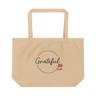 Grateful Large Eco Tote Bag