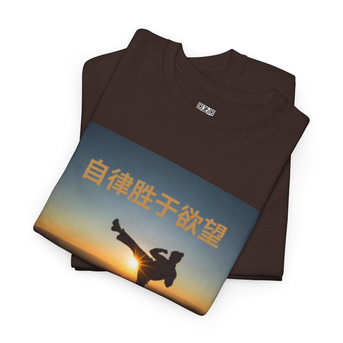 "Discipline Triumphs Over Desire" - Chinese Trendy Tshirt, Gildan 5000 Heavy Cotton Tee