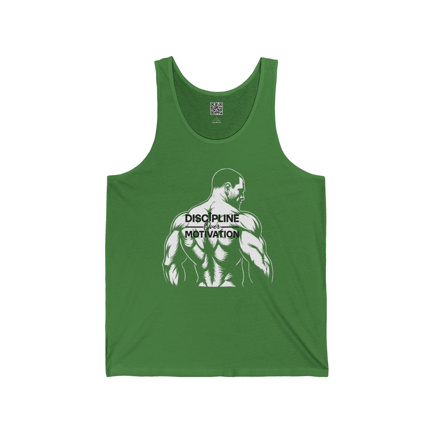 Discipline Over Motivation- Jersey Tank