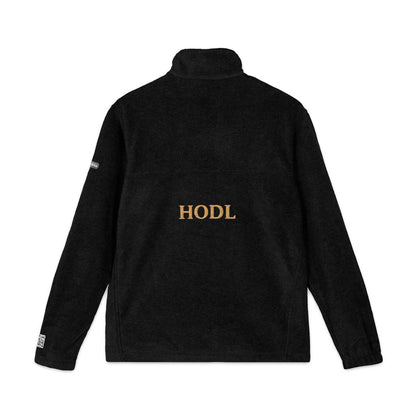 Chaqueta polar de criptomonedas con bordado de Bitcoin, abrigo acogedor, ideal para aventuras al aire libre, estilo HODL, perfecta para regalar.