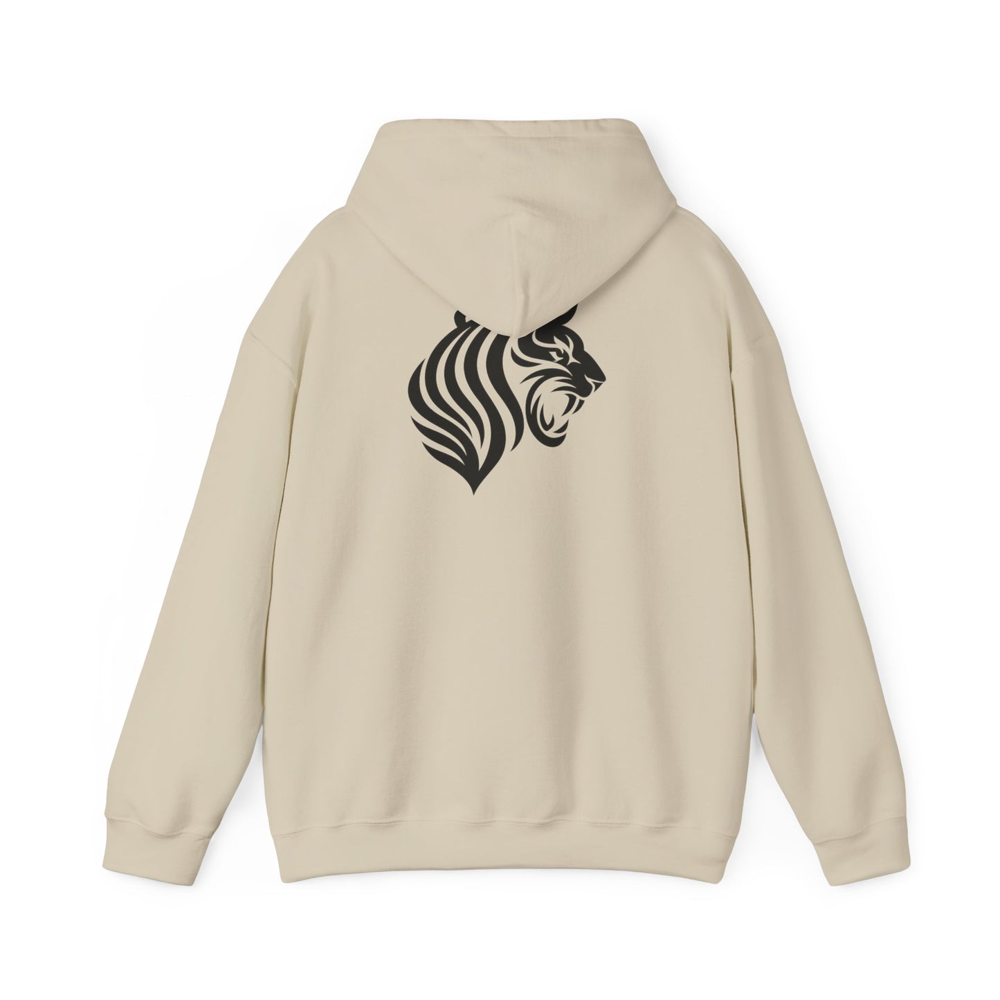 Stylish KATT Design Hoodie with Tiger Illustration | Cozy Sweatshirt for All Occasions, Gift, Casual Wear, Street Style, Layering