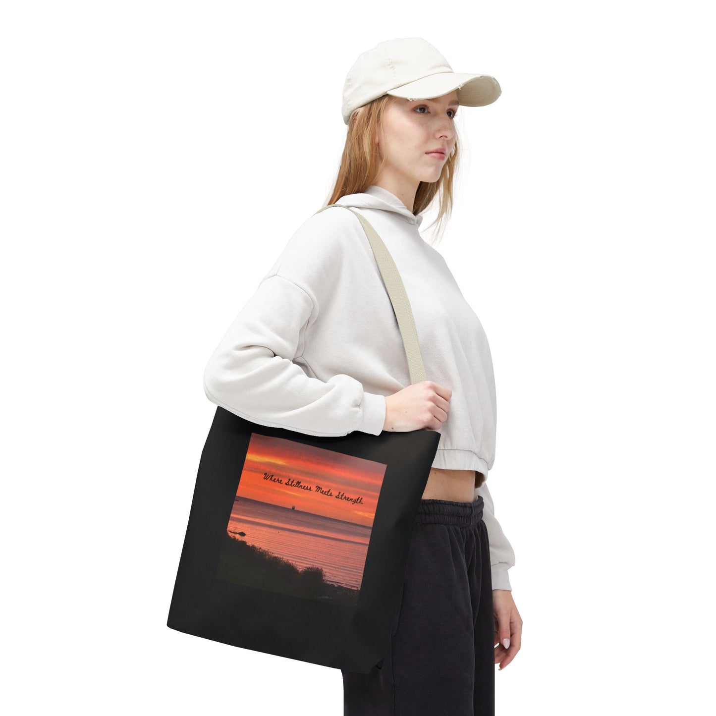 "Stillness" - Tote Bag, Eco-Friendly, Stylish Networker